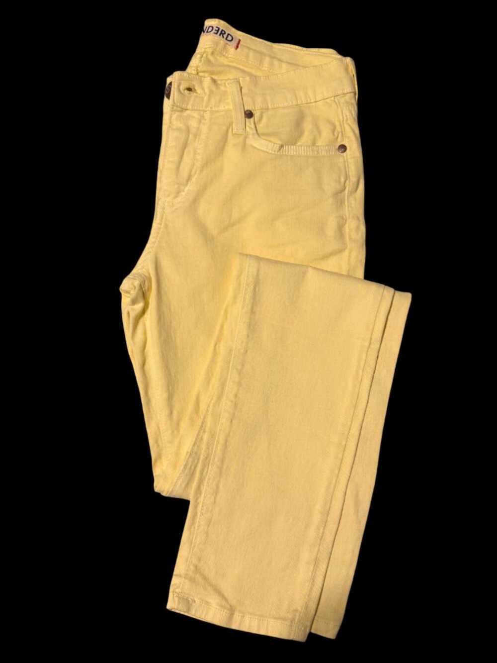 Light Yellow Standerd Skinny Jeans